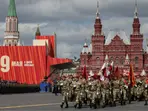 Putin hails troops fighting in Ukraine as foreign leaders attend parade