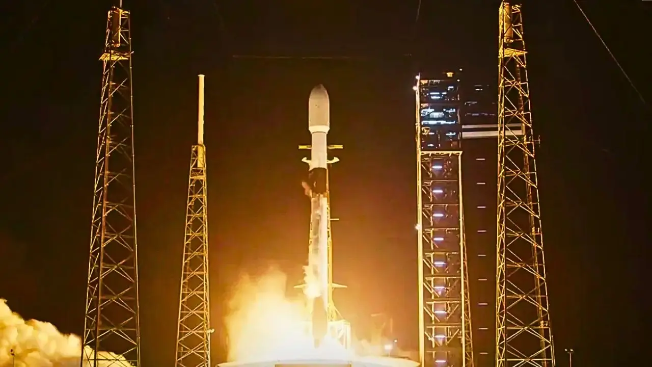 SpaceX’s first Falcon 9 launch of the year sends Thuraya 4 into orbit