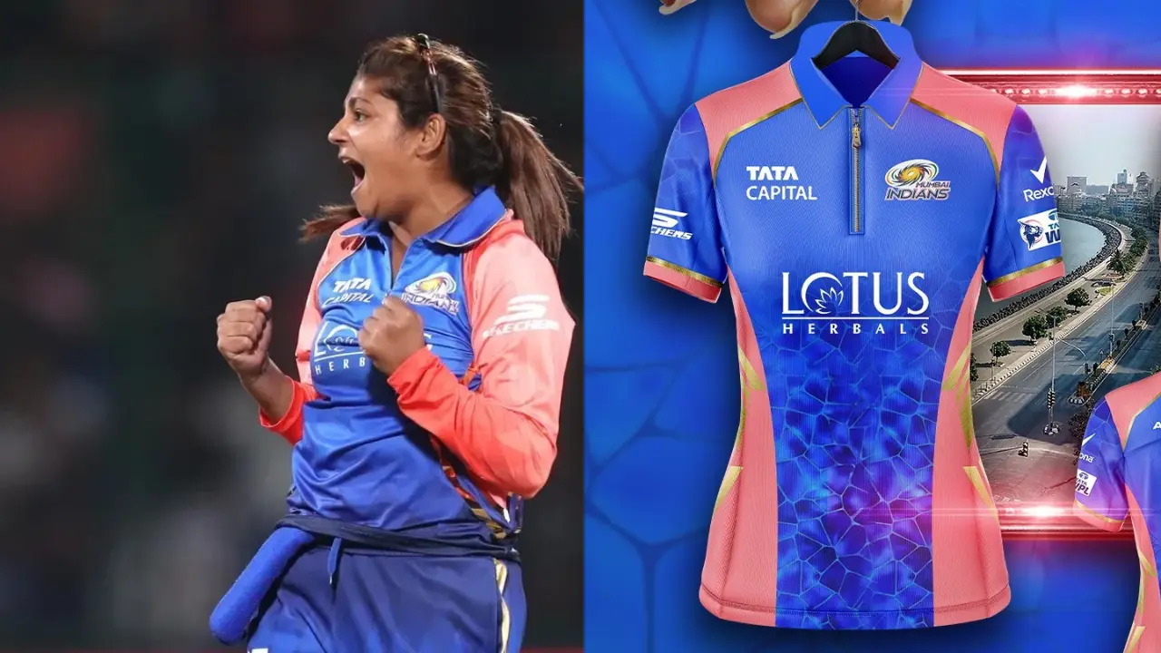 WPL 2025: Mumbai Indians unveil new jersey ahead of next season WPL 2025: Mumbai Indians unveil new jersey ahead of next season