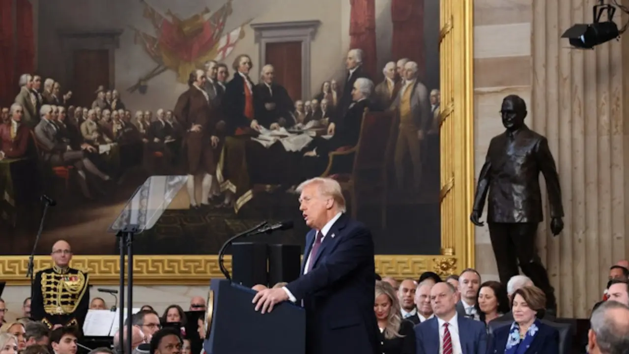 'Golden age of America begins now,' says Trump in first speech as 47th US President