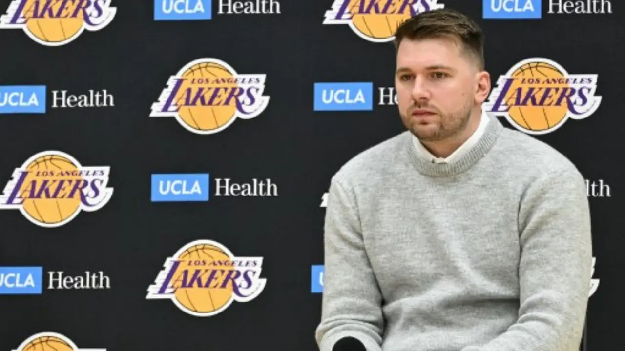 Luka Doncic off the mark as LA Lakers rout Utah Jazz Luka Doncic off the mark as LA Lakers rout Utah Jazz