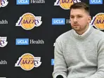 Luka Doncic off the mark as LA Lakers rout Utah Jazz