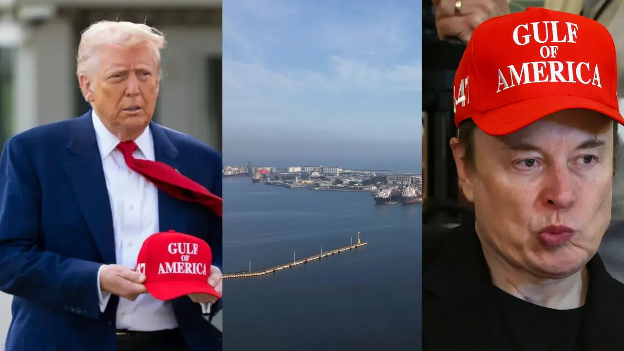 Trump renames Gulf of Mexico as 'Gulf of America'