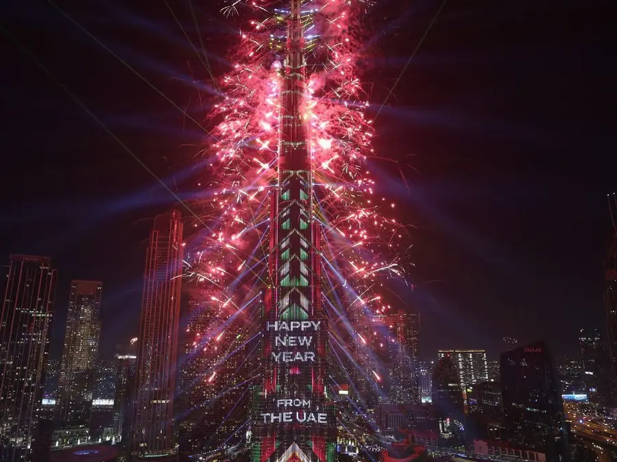 100,000 balloons released in Abu Dhabi on New Year carrying 100 million seeds for this reason