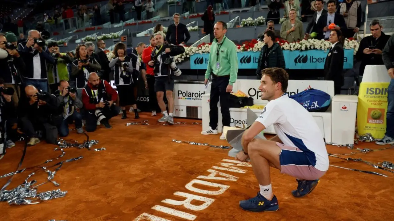 ‘Lucky number seven’ behind Ruud’s biggest career win as Madrid Open winner