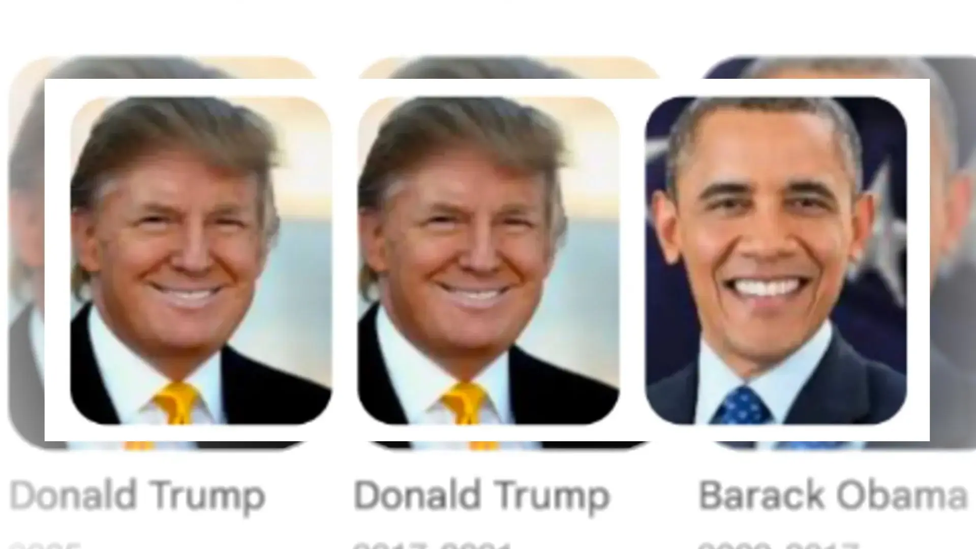 ‘Obama, Trump and Trump’: Google briefly omits Biden’s name from list of US presidents