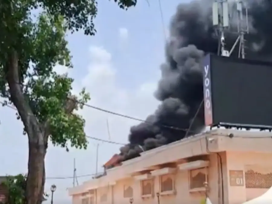 Fire breaks out at Mahakaleshwar temple in Ujjain