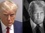 Trump's inauguration portrait is recreated version of his 2023 mugshot? Internet says so