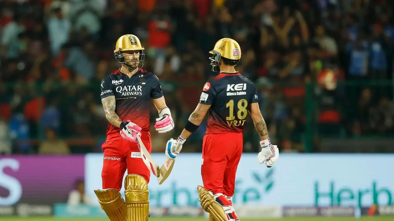 4. Virat Kohli-Faf du Plessis (6)