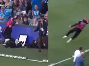 BBL, Sydney Sixers vs Adelaide Strikers: Watch | Lachlan Shaw's acrobatic fielding effort to stop six