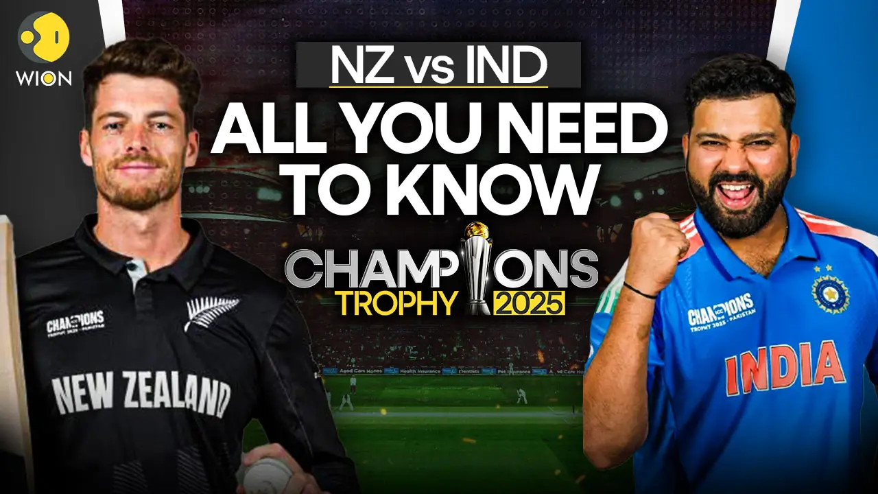 IND vs NZ Champions Trophy 2025: All you need to know, check live streaming, head-to-head, stats, pitch report, squad