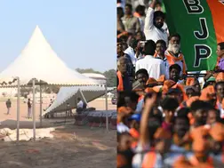 WATCH | Preparations underway for Delhi CM swearing-in ceremony, invitations sent, but face remains a mystery