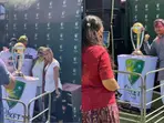 Rubbing it in? Cricket Australia marks Holi by allowing fans to pose with 2023 ODI World Cup trophy: netizens react