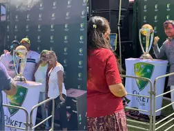 Rubbing it in? Cricket Australia marks Holi by allowing fans to pose with 2023 ODI World Cup trophy: netizens react