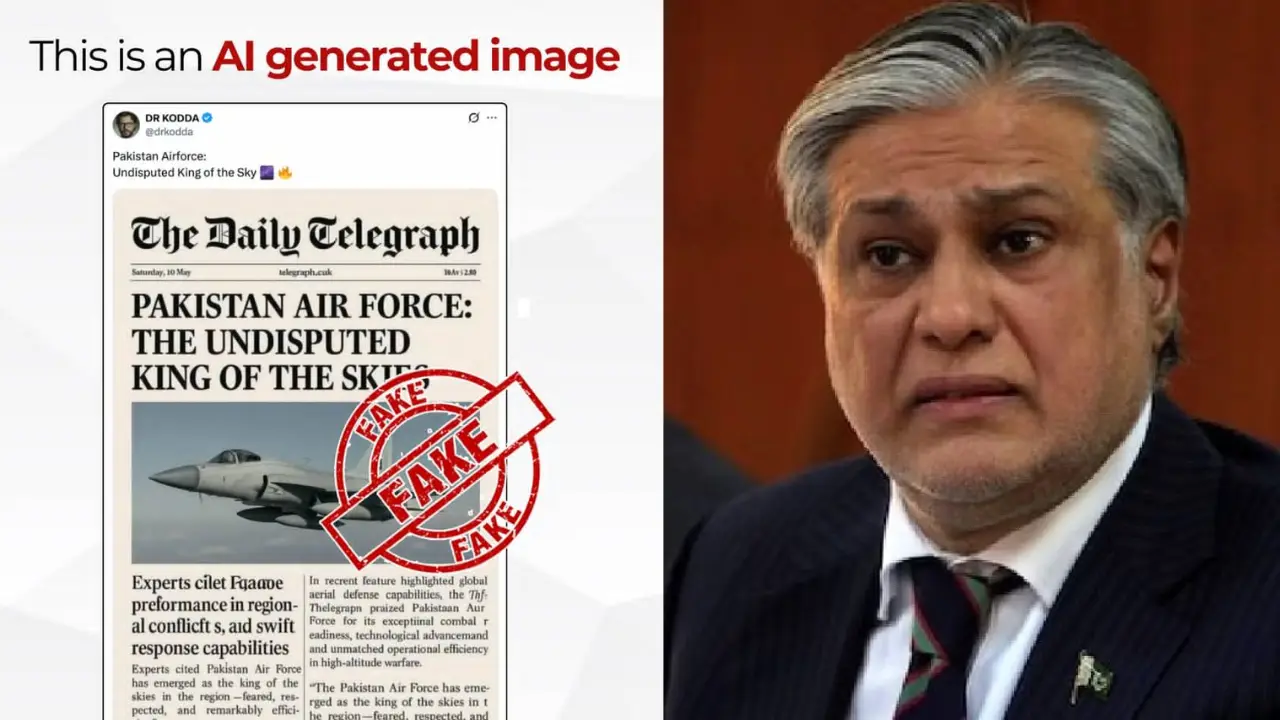 Embarrassment for Pakistan deputy PM Ishaq Dar: Not just PIB, Pak-local media also fact-checks his false claim
