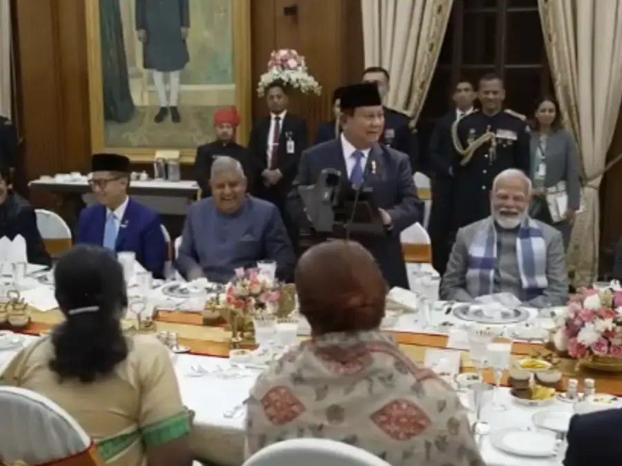 Watch | Modi, Dhankhar in splits after Indonesia's Subianto says he has 'Indian DNA'