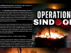 'No Indian artist will collaborate':  Indian film workers body slams Pakistani actors who sided with Pakistan over Operation Sindoor