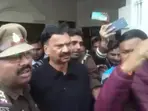 Watch: Congress MP Rakesh Rathore arrested mid-press conference over rape allegations