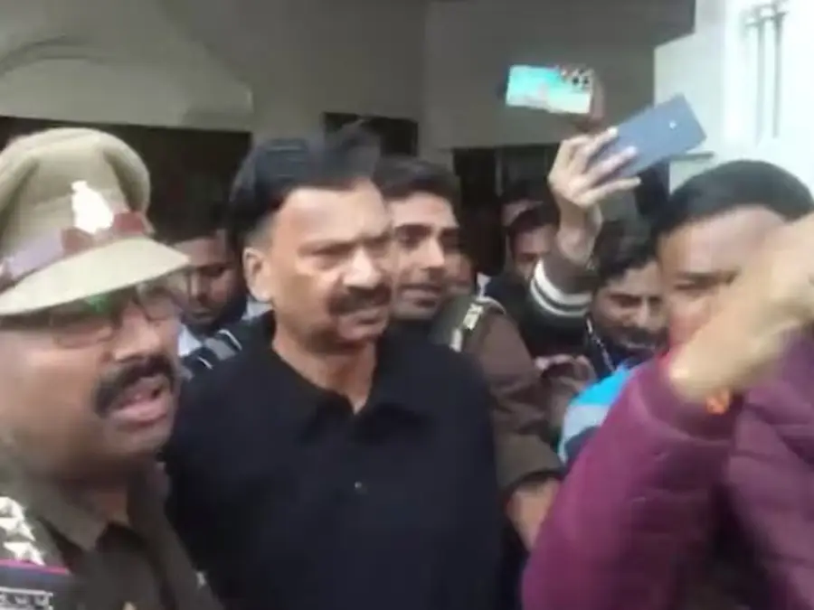 Watch: Congress MP Rakesh Rathore arrested mid-press conference over rape allegations