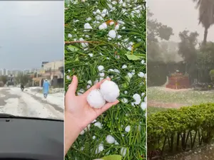 Vehicles damaged, windows shattered: ‘Insane’ hailstorm creates chaos in Pakistan’s Islamabad | WATCH