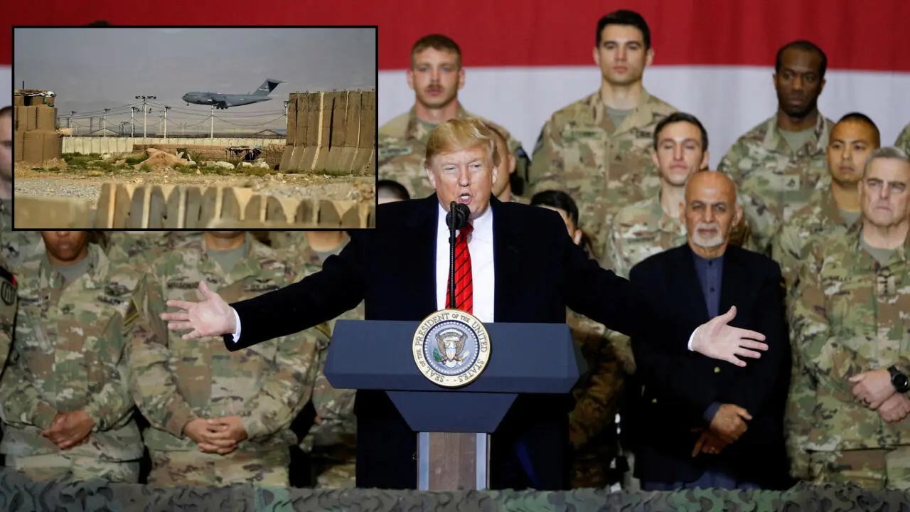 Trump says US 'won't give up' on Bagram Air Base 