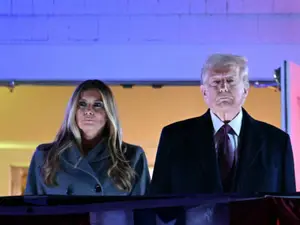 Donald Trump arrives in DC with family ahead of inauguration