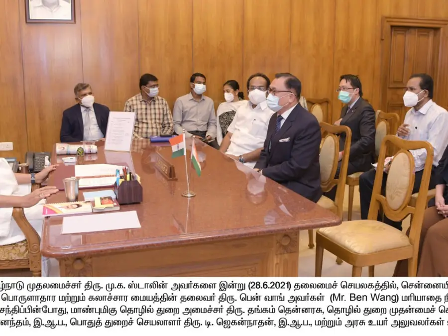 India: Taiwanese Industrial Park for electronic parts to come up near Chennai
