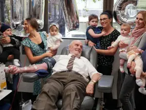 ‘Man with the golden arm’: Australian who saved lives of 2.4 million babies, dies at the age of 88