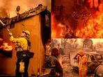 LA wildfires: Five dead as fires continue to burn with 'zero containment'