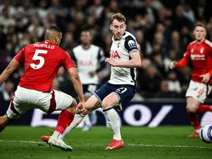 Premier League: Nottingham Forest see off Spurs to boost Champions League qualification hopes
