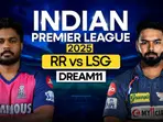 RR vs LSG Dream11 Prediction: Check Team, captain and vice-captain picks for Rajasthan Royals vs Lucknow Super Giants