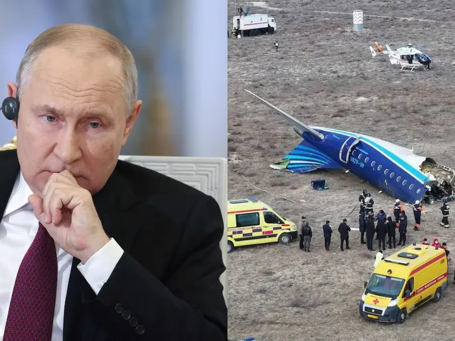 Azerbaijan plane crash: Russia promised to punish those responsible for tragedy, says Baku
