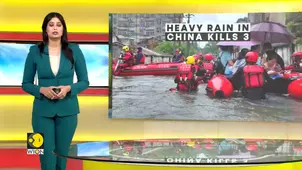 Torrential rains lash Southern China, kill three and trigger top-level flood alerts