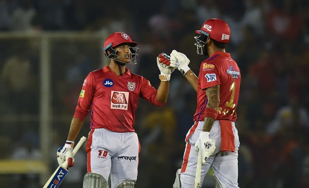 3. KL Rahul and Mayank Agarwal (2020)