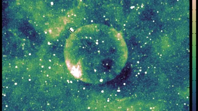 Discovery of a perfect sphere glowing in Milky Way poses several questions