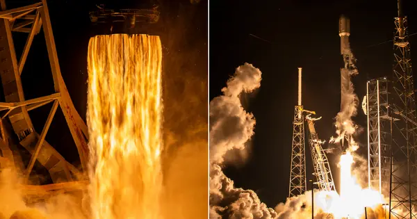 SpaceX's launches Falcon 9 with 23 Starlink satellites ...