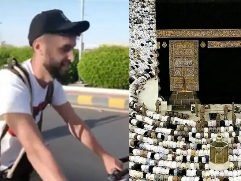 Belgian man cycles 4,500km to perform his 'lifelong dream' of Hajj pilgrimage Belgian man cycles 4,500km to perform his 'lifelong dream' of Hajj pilgrimage