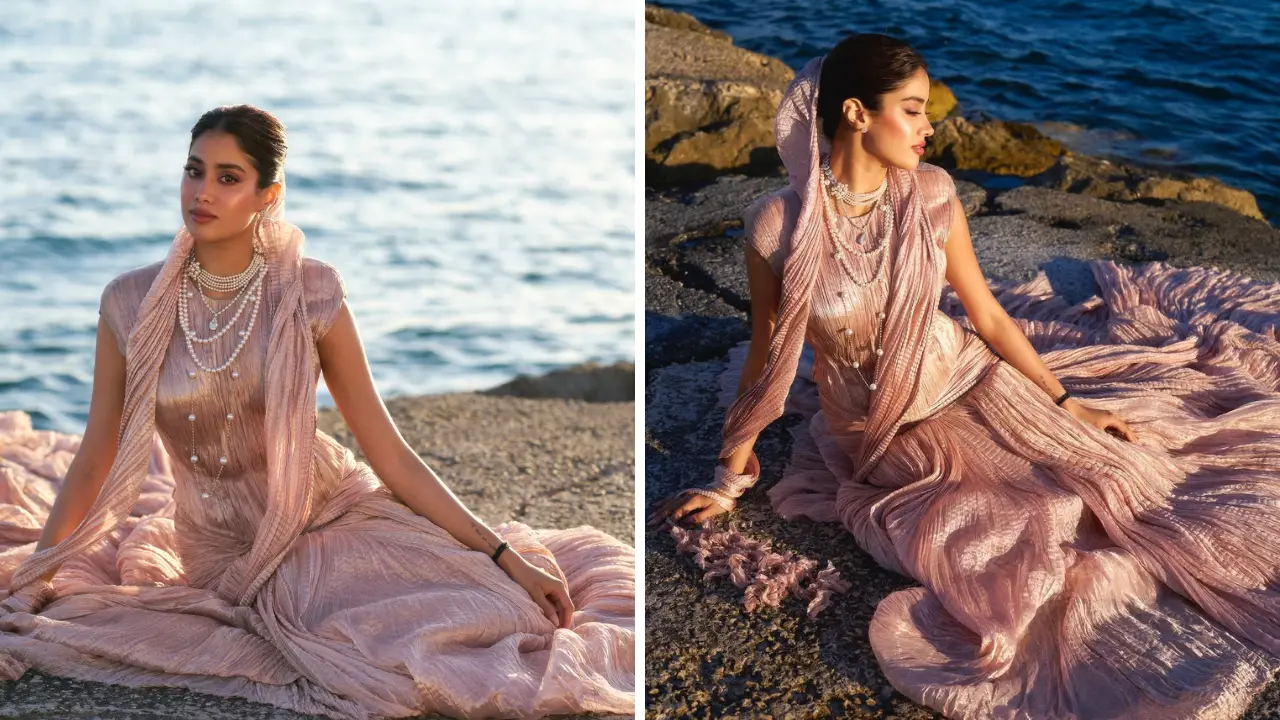 Jahnvi Kapoor brings Sridevi glam