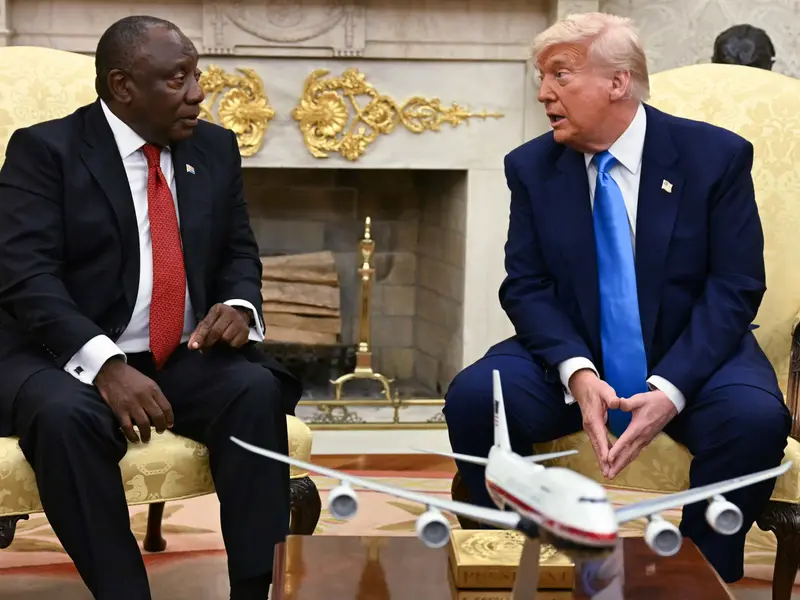 'Bad things going on in Africa': Trump demands ‘explanation’ from South African prez on claims of white farmers facing ‘genocide’ 'Bad things going on in Africa': Trump demands ‘explanation’ from South African prez on claims of white farmers facing ‘genocide’