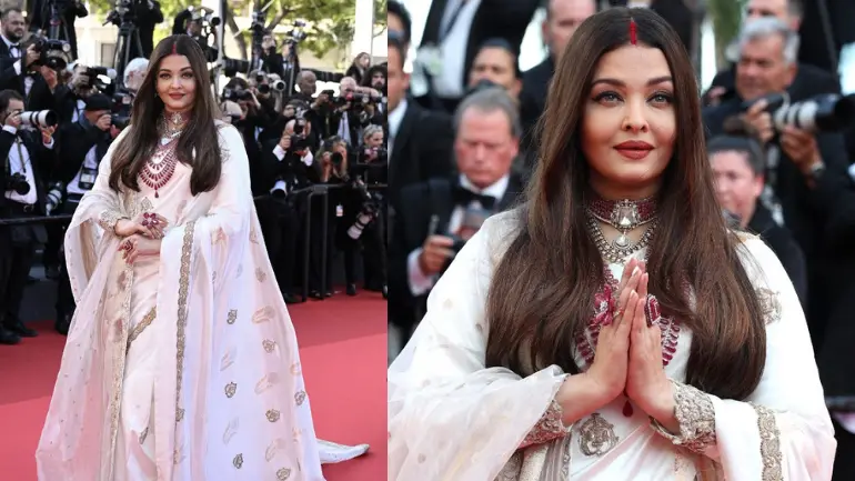 Sindoor rocks Cannes red carpet, Aishwarya Rai puts divorce rumours to rest