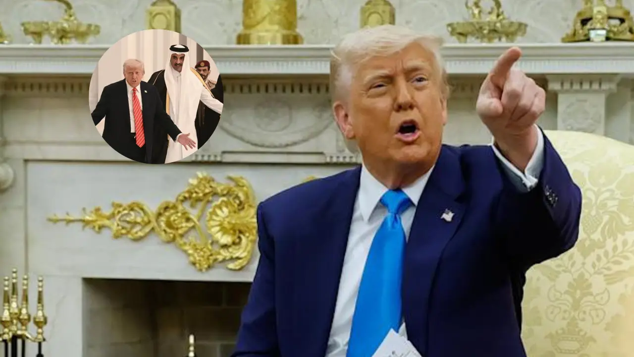  'You're terrible': Trump snaps at reporter on question about Qatari jet, then says 'Qatar's gift to US is a great thing' 