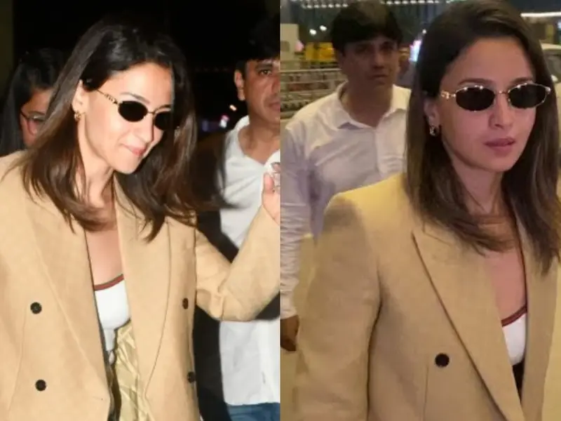 Alia Bhatt exudes boss vibes at airport as she jets off for Cannes Film Festival Alia Bhatt exudes boss vibes at airport as she jets off for Cannes Film Festival