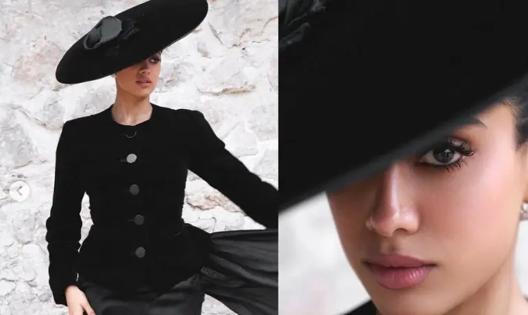 Lady in black!