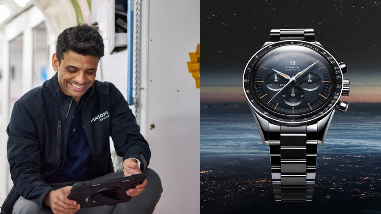 ISRO's Shubhanshu Shukla: This luxury watch will be worn by Indian astronaut during his visit to space