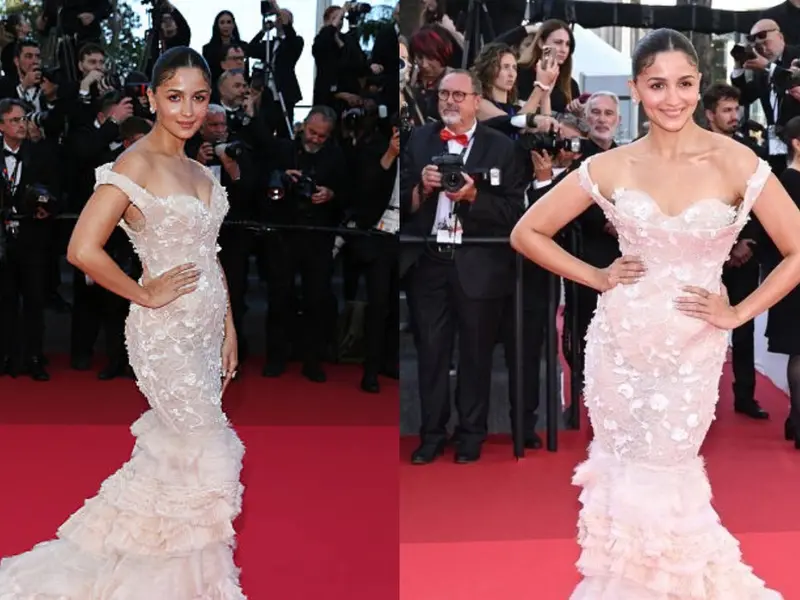 Cannes 2025: Alia Bhatt makes stunning debut in a vintage floral gown | Watch Cannes 2025: Alia Bhatt makes stunning debut in a vintage floral gown | Watch