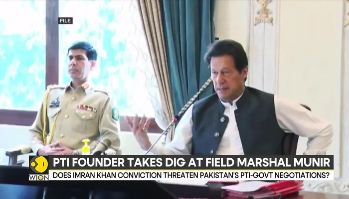  Pak's former PM Imran Khan warns Pakistan's democracy in danger 