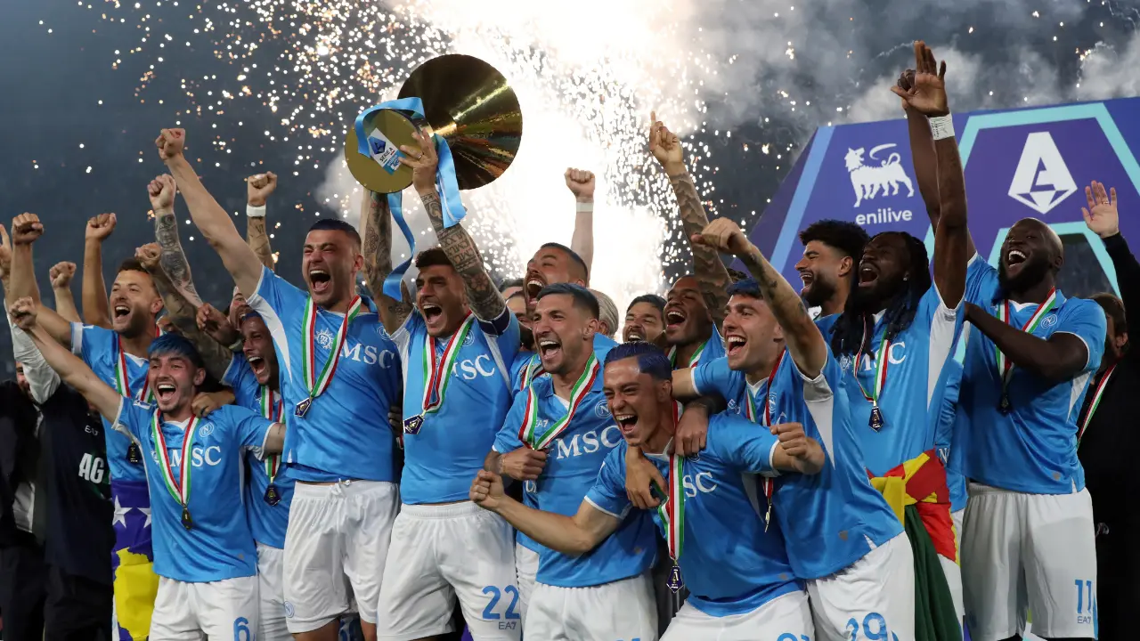 Napoli back on top in Italy after sealing fourth Serie A crown on dramatic final day