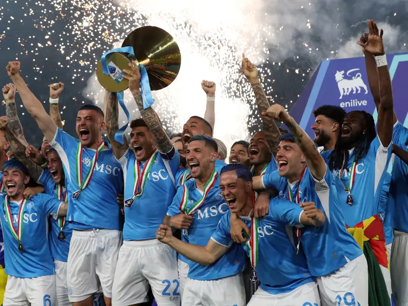 Napoli back on top in Italy after sealing fourth Serie A crown on dramatic final day Napoli back on top in Italy after sealing fourth Serie A crown on dramatic final day
