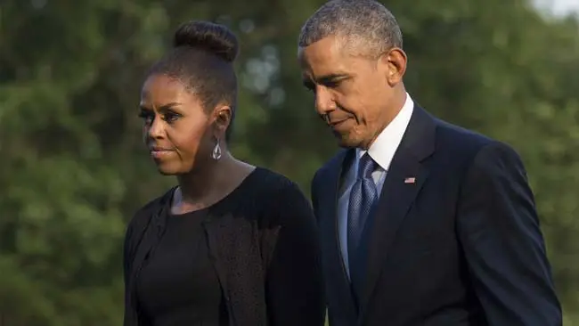     Has Michelle Obama straight 
