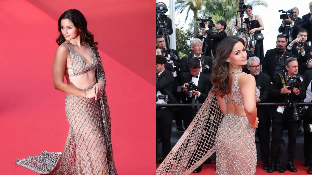 Alia Bhatt looks ethereal in first ever Gucci saree at Cannes closing ceremony | Watch